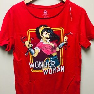 Lot of 3 Wonder Woman T-shirts XL & L